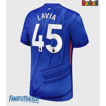 Chelsea Romeo Lavia #45 Tricou Fotbal Replică 2025-26 Barbati Acasa